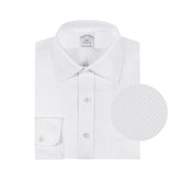 Camisa Formal Diseño Diagonal Cuello Spread Classic Fit Wrinkle Resistant Brooks Brothers CC01086